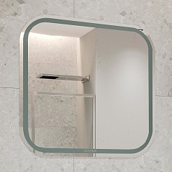 Grossman Мебель для ванной Кросс 65 подвесная бетон – фотография-9